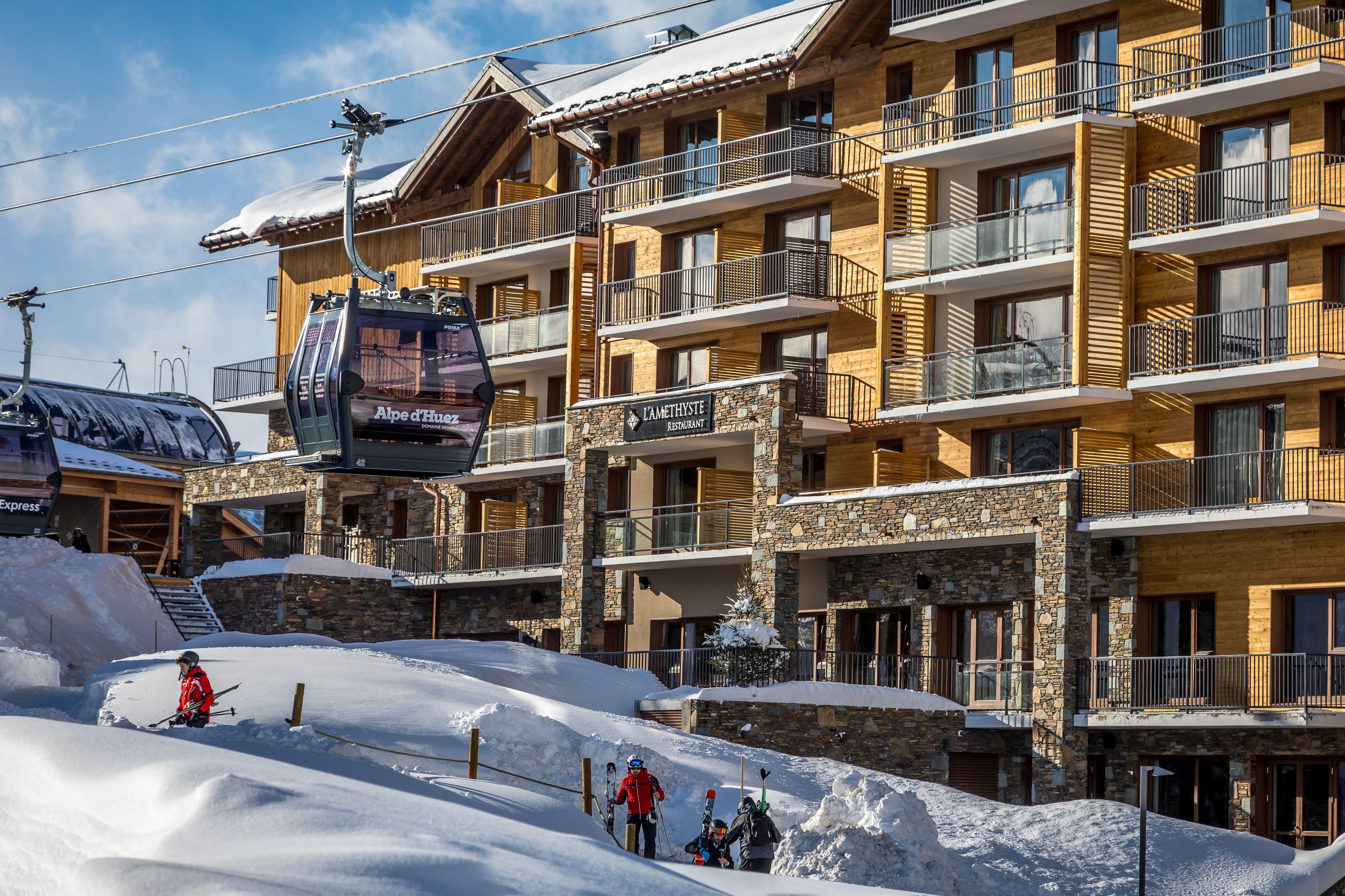Royal Ours Blanc Boutique Hotel & Spa Alpe d'Huez Bagian luar foto