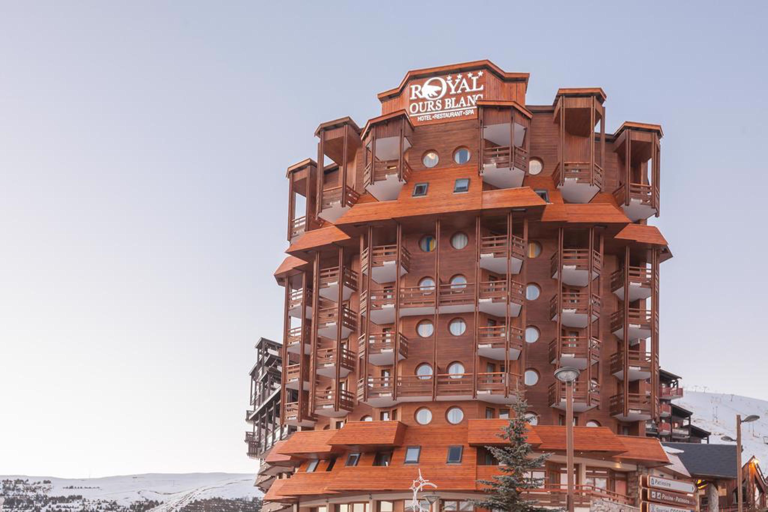 Royal Ours Blanc Boutique Hotel & Spa Alpe d'Huez Bagian luar foto