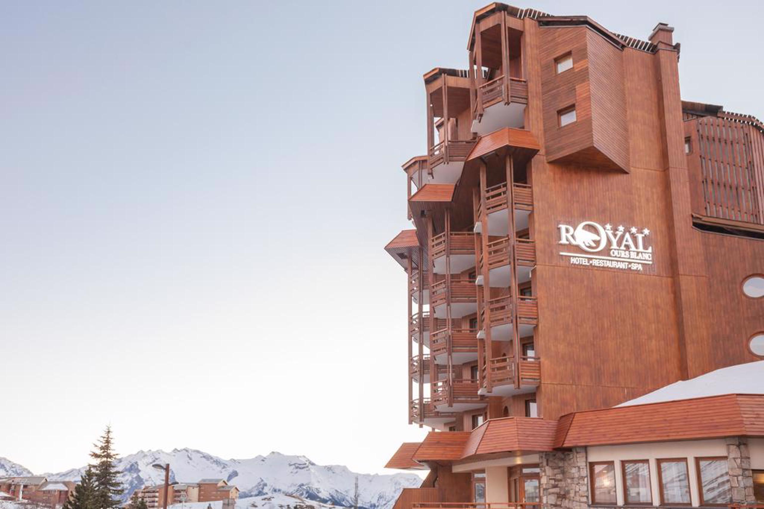 Royal Ours Blanc Boutique Hotel & Spa Alpe d'Huez Bagian luar foto