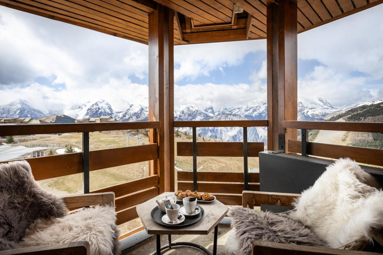 Royal Ours Blanc Boutique Hotel & Spa Alpe d'Huez Bagian luar foto