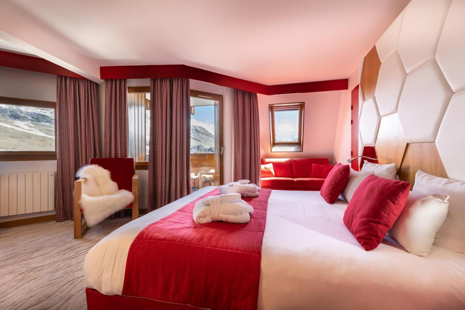 Royal Ours Blanc Boutique Hotel & Spa Alpe d'Huez Bagian luar foto
