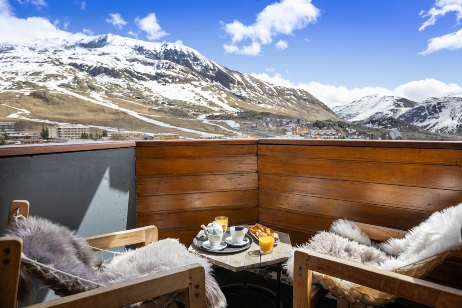 Royal Ours Blanc Boutique Hotel & Spa Alpe d'Huez Bagian luar foto