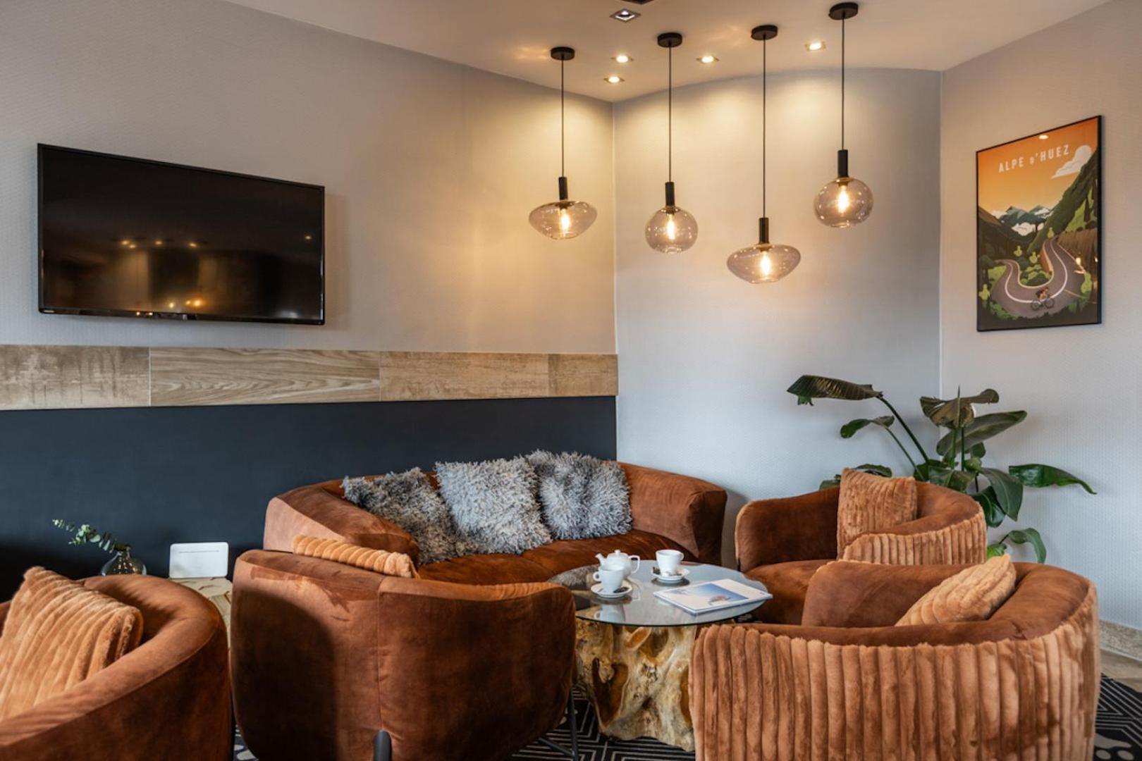 Royal Ours Blanc Boutique Hotel & Spa Alpe d'Huez Bagian luar foto